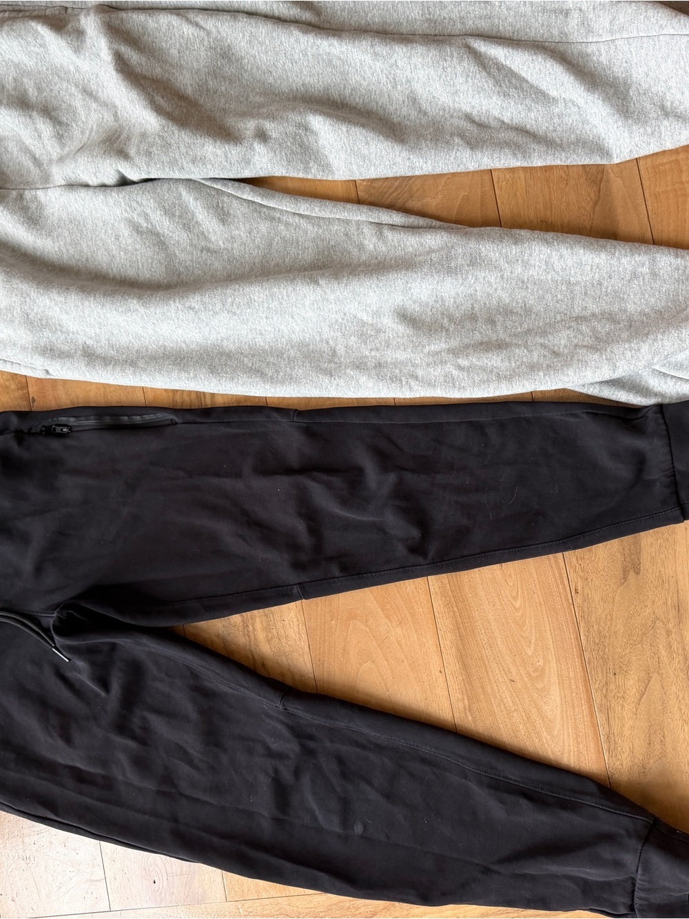 Black Old Navy Jogger Pants, men’s XS; Gey Gap sweat pants, boys XXL